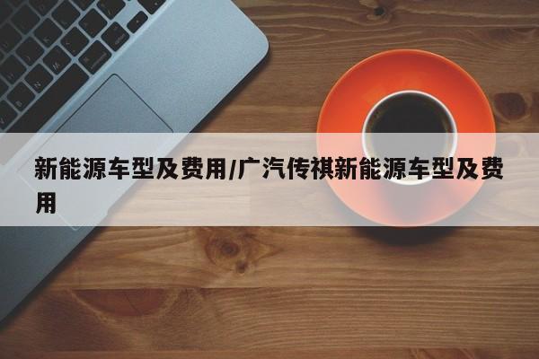 新能源车型及费用/广汽传祺新能源车型及费用