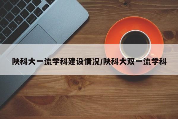 陕科大一流学科建设情况/陕科大双一流学科